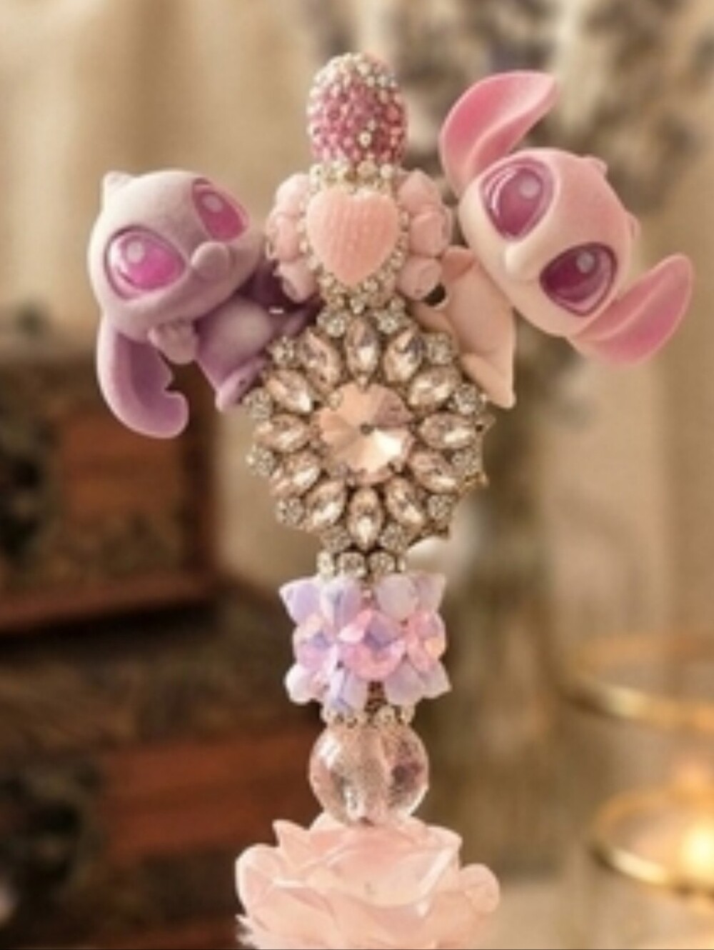 Customized Angel (from Disney's Lilo & Stitch) fancy beaded bling pen